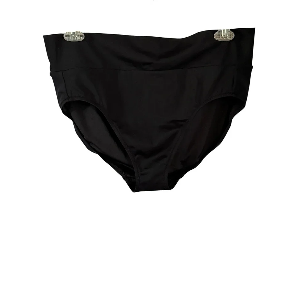 Soma Swim Bottoms Black Swimwear SZ‎ XL